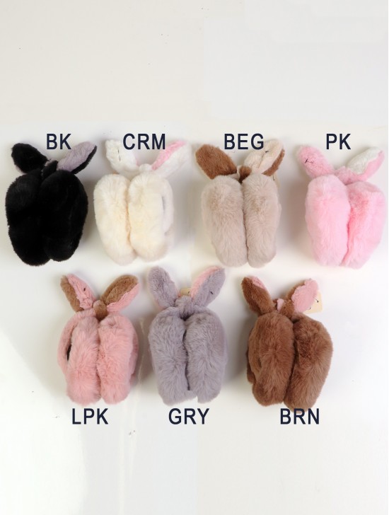 Bunny Ear Plush Earmuff